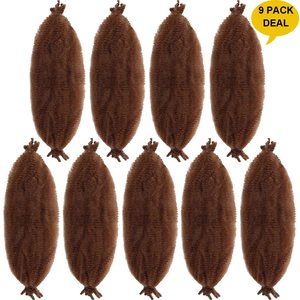 Passion Twist-Cabello sintético para mujer, cabello trenzado de ganchillo, con ondas al agua de 24 pulgadas, pelo de pasión, venta al por mayor - Product Image 6