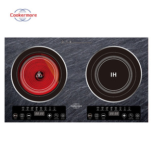 Hiện đại kiểu dáng đẹp Glass Thiết kế bếp điện điều khiển cảm ứng bếp cảm ứng cho nhà bếp lẩu Tính năng Hà Lan ngôn ngữ điều hành - Product Image 4