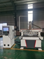 Router CNC Industrial 1325 para Madera, 3 Ejes, Husillo Único, ATC, Servoaccionamiento, Sistema LNC, Engranaje Multifuncional para Puertas de Madera