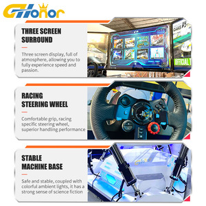 Machine d'arcade Jeu vidéo Incroyable Offre Spéciale de <span class=keywords><strong>réalité</strong></span> vidéo 6DOF Simulateur de jeu d'arcade de voiture de course pour centre commercial - Product Image 5