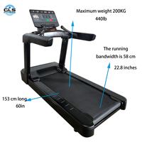 Tapis roulant nordique professionnel pour la forme physique dynamique capacité de 160KG marche facile 160KG tapis roulant écran LED Type de conduite électrique
