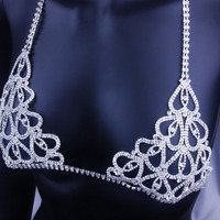 Cadena corporal sexy GZN para mujer, estilo Superstar Hotwife Fashion Dropship Delta Hollywood Genital ELF, venta al por mayor, joyería corporal tipo cadena para sujetador
