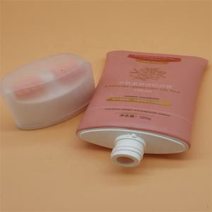 Vide Rechargeable Corps Mince Gel Crème Bouteille De <span class=keywords><strong>Massage</strong></span> Tube 50ml 90ml Blanc PE En Plastique OVALE Tube Double Rouleau Emballage De <span class=keywords><strong>Massage</strong></span> - Product Image 6