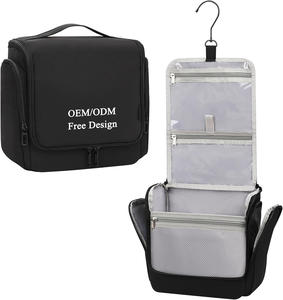 Custom <b>Travel</b> Hanging Toiletry <b>Bag</b> Waterproof Large Makeup <b>Cosmetic</b> Organizer Storage Dopp Kit Shower Bathroom Hygiene <b>Bags</b> - Product Image 1