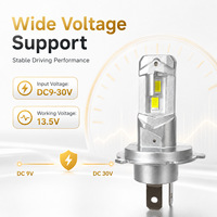 Ampoule de phare LED SFIDA WM20 DC9-30V en alliage de zinc et d'aluminium, refroidissement intégré, Plug and Play, pour voiture, moto, feu antibrouillard