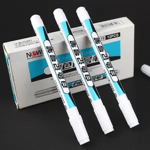 2mm Art Highlighter Permanent Marker Premium Reifen marker Weiß Wasserdichte Farbe M Quick Dry White Marker