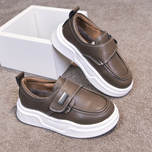 <span class=keywords><strong>Scarpe</strong></span> in Pelle PU <span class=keywords><strong>Nere</strong></span> e Marroni con Suola Morbida per Bambine 2026, Taglie 21-30 # - Product Image 1
