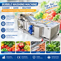 ZEKO Commerciële Belletjeswasmachine Automatische Fruit- en Groentewasser Belletjesreiniger Voedselverwerkingsapparatuur