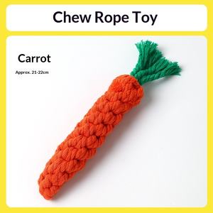 Прочная, экологичная игрушка для собак: узел-канат для интерактивных игр, устойчивый к укусам, из хлопкового каната, для крупных и средних собак - Product Image 6