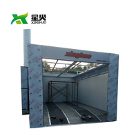 Cabina de Pintura Automotriz de Calidad Superior 7.5kW con Escape de 75mm y Pared EPS, Cámara de Curado de Coches con 56 Luces LED, Certificación CE