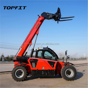 Cargador Telescópico de Alto Rendimiento TOPFIT para Obras de Construcción, Manipulador Telescópico, Montacargas con Brazo Telescópico - Product Image 4