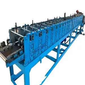 Euro Style Sheet Deur Panel Making Machine Roll Forming Machine Deur Frame Making Machine