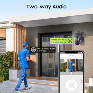 Sectec HD 5MP 4G & Wifi Mini Năng Lượng Mặt Trời Powered Ngoài Trời Home An Ninh PTZ IP CCTV Camera PIR Không Dây Hai-Cách Âm Thanh Đám Mây Lưu Trữ Dữ Liệu - Product Image 5