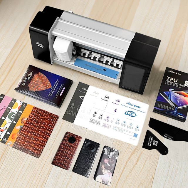 Mietubl Hydrogel Screen Protector Cutting Machine for Mobile Phones Smartwatches Unlimited TPU Film Intelligent Plotter Machine