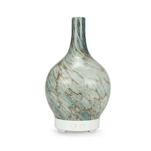 Humidificador de Aromaterapia con Luz de Siete Colores, Difusor Ultrasónico de Cerámica y Vidrio de 100 ml con Iluminación LED para Uso Doméstico - Product Image 2