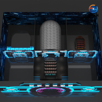 Autres installations de parcs d'attractions : Cinéma 9D à mouvement dynamique, simulateur de mouvement dynamique 3D, écran immersif LED 8K à 270 degrés, capsule intérieure