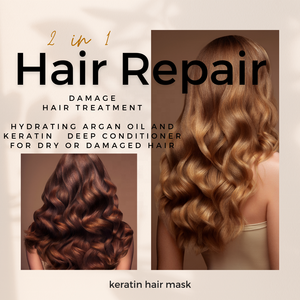 CNMOFAXIN натуральный, частная торговая марка, сглаживающая Питательная, кондиционирующая биотиновая маска для волос, кератиновая восстанавливающая маска для волос - Product Image 5