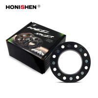 Entretoise de roue en aluminium 6061-T6AL, finition oxydation noire, 8x170mm CB125 sans déport, avec goujons 14x1.5, adaptateur de moyeu de roue 8 trous pour Dodge