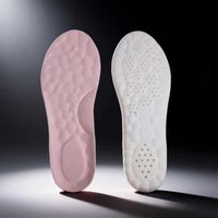 Semelles intérieures unisexes en mousse à mémoire de forme pour chaussures de sport, absorbant la transpiration, désodorisantes, avec soutien de la voûte plantaire, haute élasticité, absorption des chocs, évacuation de l'humidité