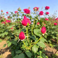 Extrait de feuilles de bourgeons de rose bruts en poudre violette de qualité alimentaire avec vitamine C et polyphénols