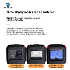 SKZ2050-4 PH3 CH3BR 2 en 1 capteur anti-interférence charge USB Standard PH3 CH3BR analyseur de pureté de préoccupation de gaz - Product Image 4