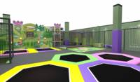 Équipements de jeux pour enfants : structures de jeu, trampolines, jeux de plein air pour les aires de jeux intérieures