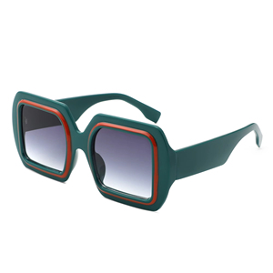 Fashion 2025 Wholesale Luxury Retro Beige <b>Large</b> <b>Frame</b> Shades Designer Custom Square <b>Frame</b> Sunglasses Women Men Gafas De Sol - Product Image 6