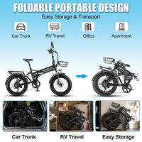 Vélo électrique tout-terrain pour adultes avec cadre en aluminium, batterie au lithium 48V, pneus larges de 20 pouces, 250W, fabrication sur mesure