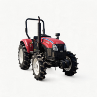 Tracteur agricole Dongfanghong 904 90HP 4WD avec boîte de vitesses à double embrayage 12+12