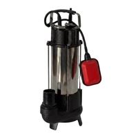 Pompe submersible Kaislen 1HP V750 en acier inoxydable pour eaux usées, anti-colmatage, 280L/min, drainage des fosses septiques, CE