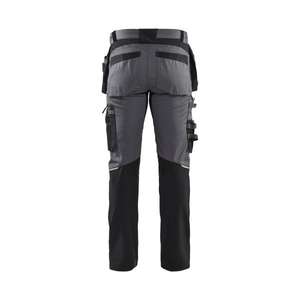 BLAKLADER - 159918609699C152 Craftsman <b>trousers</b> with <b>stretch</b> Mid grey/<b>Black</b> - EAN 7330509845509 <b>WORK</b> <b>TROUSERS</b> - Product Image 2