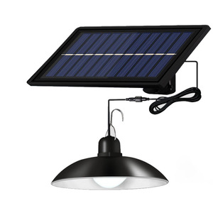 Pendentif de camping solaire nouveau une pièce lumière LED IP65 étanche <span class=keywords><strong>pour</strong></span> une utilisation en extérieur <span class=keywords><strong>pour</strong></span> <span class=keywords><strong>la</strong></span> conception de capteur <span class=keywords><strong>fendu</strong></span> de route de jardin - Product Image 1