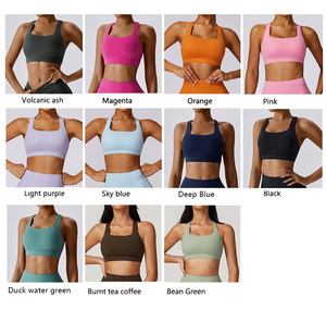 스포츠 브라 러닝 요가 피트니스 충격 방지 브래지어 여성의 섹시한 아름다운 등 피트니스 요가 스포츠 브라 - Product Image 5