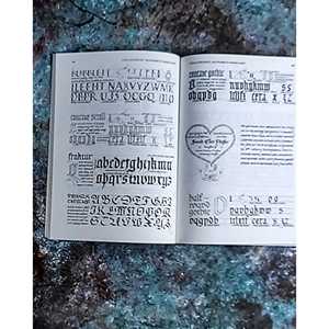 Manuel pour des alphabets de calligraphie faciles avec des pinceaux de qualité supérieure - Product Image 2