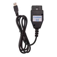 ITCARDIAG NISSCOM pour Nissan et Infiniti 2001-2008 Outil de diagnostic automobile OBD2 via la ligne K, prend en charge le programme d'immobilisation et la clé