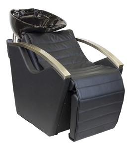 Bols à <span class=keywords><strong>shampoing</strong></span> pour Salon, chaise à <span class=keywords><strong>shampoing</strong></span> électrique pour meubles de Salon avec accoudoirs incurvés en métal - Product Image 1