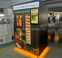 Jus naturel entièrement automatique faisant la machine Distributeur automatique de jus d'orange fraîchement pressé avec système de refroidissement