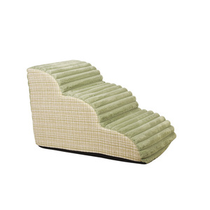 Rampa para mascotas para acceder a la cama del perro, color gris oscuro, rectangular, relleno de fibra, lavable a mano, para usar en las cuatro estaciones. - Product Image 2