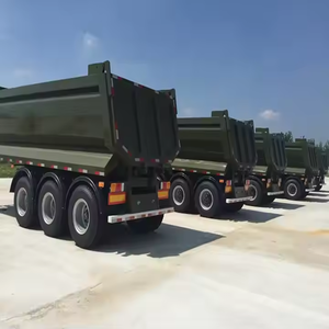 Venta Directa de Fábrica en China, Remolques Volquete de Servicio Pesado en Forma de U de 4 Ejes, de 40 a 80 Toneladas, Camión Volquete - Product Image 2