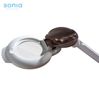 Fabricant d'instruments de beauté Lampe cosmétique LED professionnelle de type vertical avec base pour salons de beauté