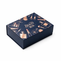 Boîte cadeau magnétique pliable avec logo personnalisé 320x220x60mm Emballage en carton rigide pour cosmétiques Soins de la peau Vente en gros Échantillon gratuit