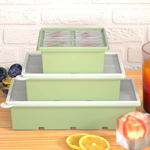 Silikon Eiswürfel form Tablett groß 6 Gitter 8 Gitter 4 Gitter Wieder verwendbare Stange Zubehör Eismaschine Werkzeug - Product Image 3