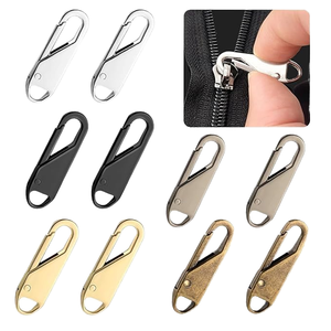 Deslizador de cremallera universal con pestaña extraíble para reparación de cierres de chaquetas y bolsos - Product Image 1
