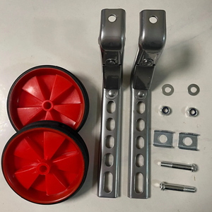 Roues d'entraînement de vélo 12 <span class=keywords><strong>14</strong></span> 16 18 20 <span class=keywords><strong>pouces</strong></span> arrière robuste avec stabilisateurs Kit monté <span class=keywords><strong>pour</strong></span> enfants garçons filles vélos - Product Image 5