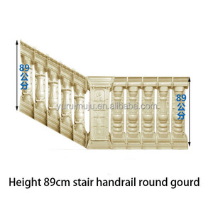 Maqueta de plástico de ladrillo decorativo para suelo de hormigón, barandilla de balcón, columna romana, molde de maceta de plástico personalizado - Product Image 2