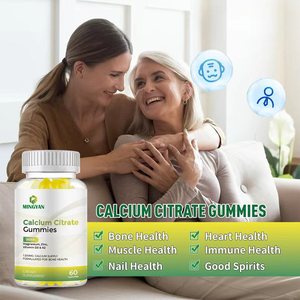 Gomitas <span class=keywords><strong>de</strong></span> <span class=keywords><strong>Citrato</strong></span> <span class=keywords><strong>de</strong></span> Calcio MINGYAN con Vitamina D3 <span class=keywords><strong>y</strong></span> K2, <span class=keywords><strong>Magnesio</strong></span> <span class=keywords><strong>y</strong></span> <span class=keywords><strong>Zinc</strong></span> para la Salud Ósea - 1200mg <span class=keywords><strong>de</strong></span> Calcio, Sin Azúcar - Product Image 5