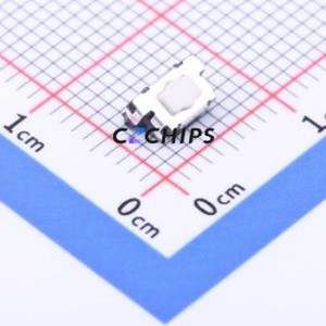 YTS-B017-1H Tactile Switch Through hole Component (THT) Switch Single Pole Single Throw Knob Button 1.6N 6.2mm - Product Image 1