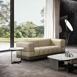 Canapé de réception moderne en cuir véritable pour le salon Hôtel École Atelier Commercial Officina <span class=keywords><strong>Ensemble</strong></span> de salle d'attente - Product Image 3