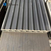 Panneaux d'isolation en aluminium Great Wall pour toitures d'appartements, bardage métallique, panneaux composites sandwich en polyuréthane/PUR pour plafonds