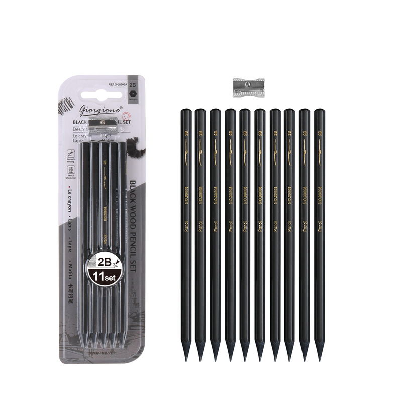 Giorgione Newest 11pcs General Hard Graphite